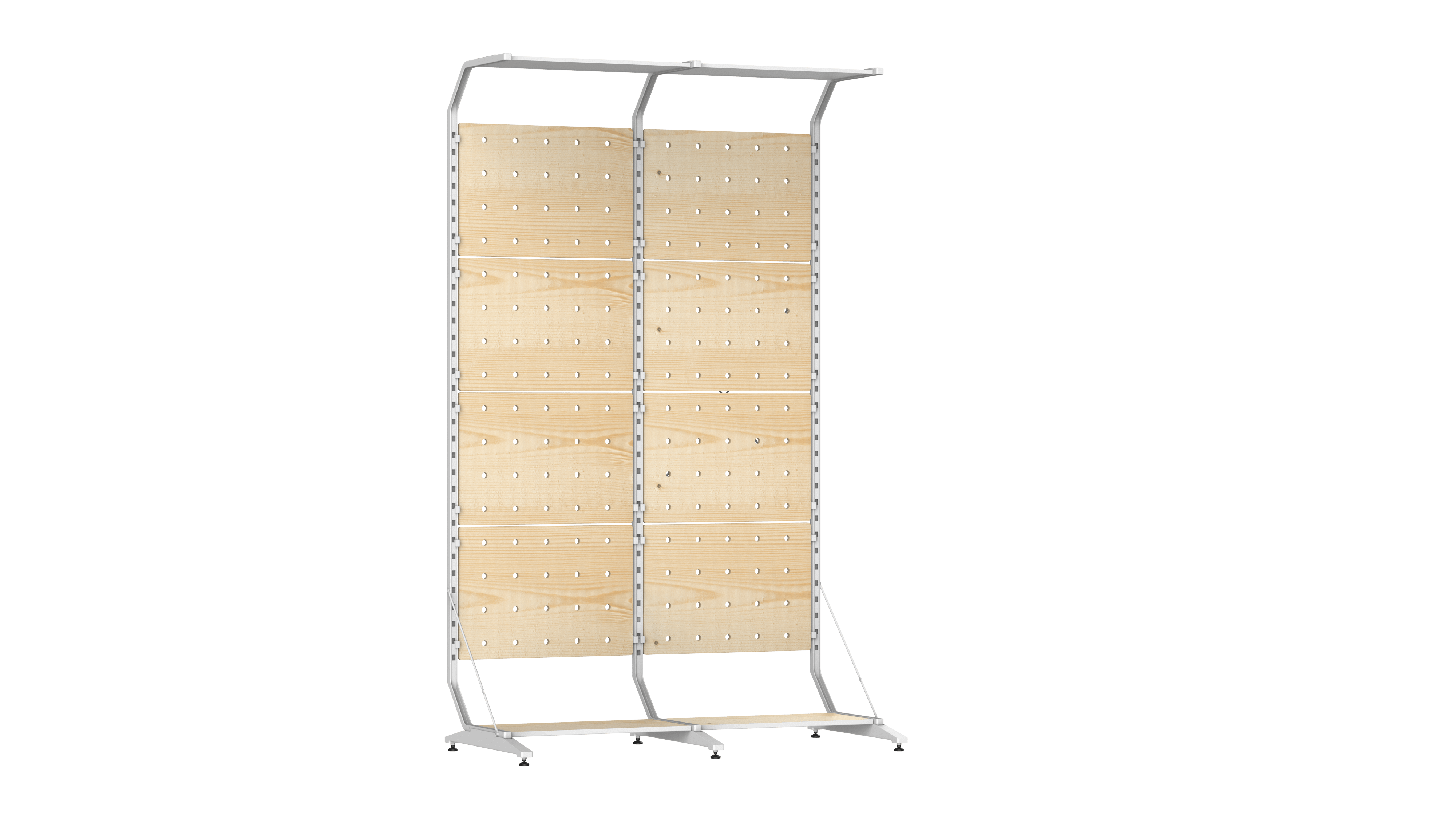 Pegboard Collection Rack｜W120ｘHalf-type