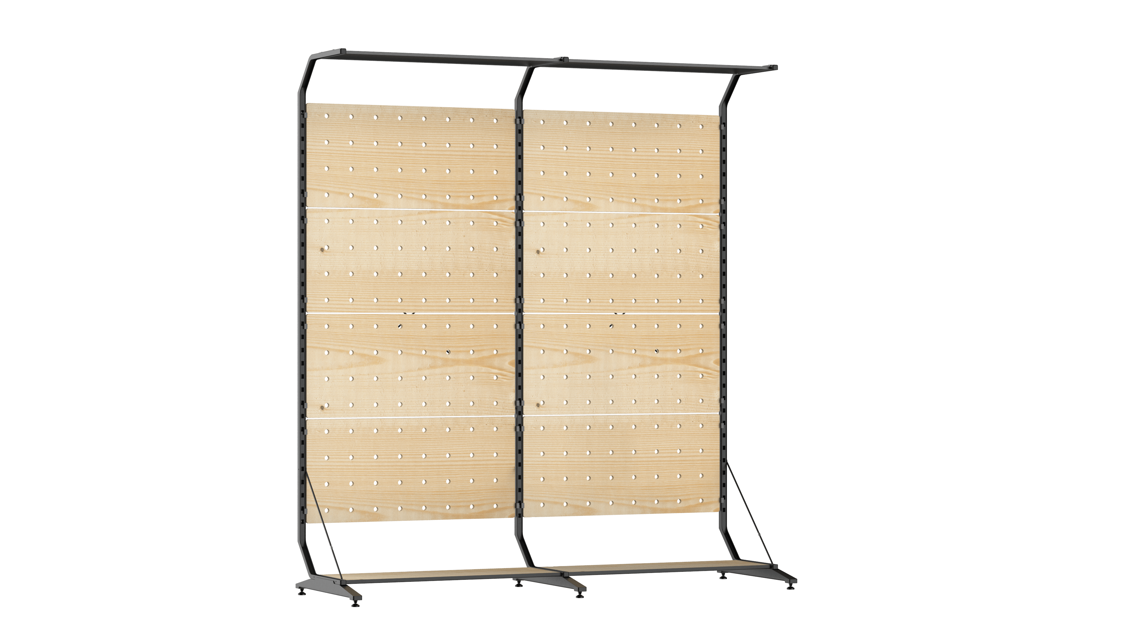 Pegboard Collection Rack｜W180ｘHalf-type